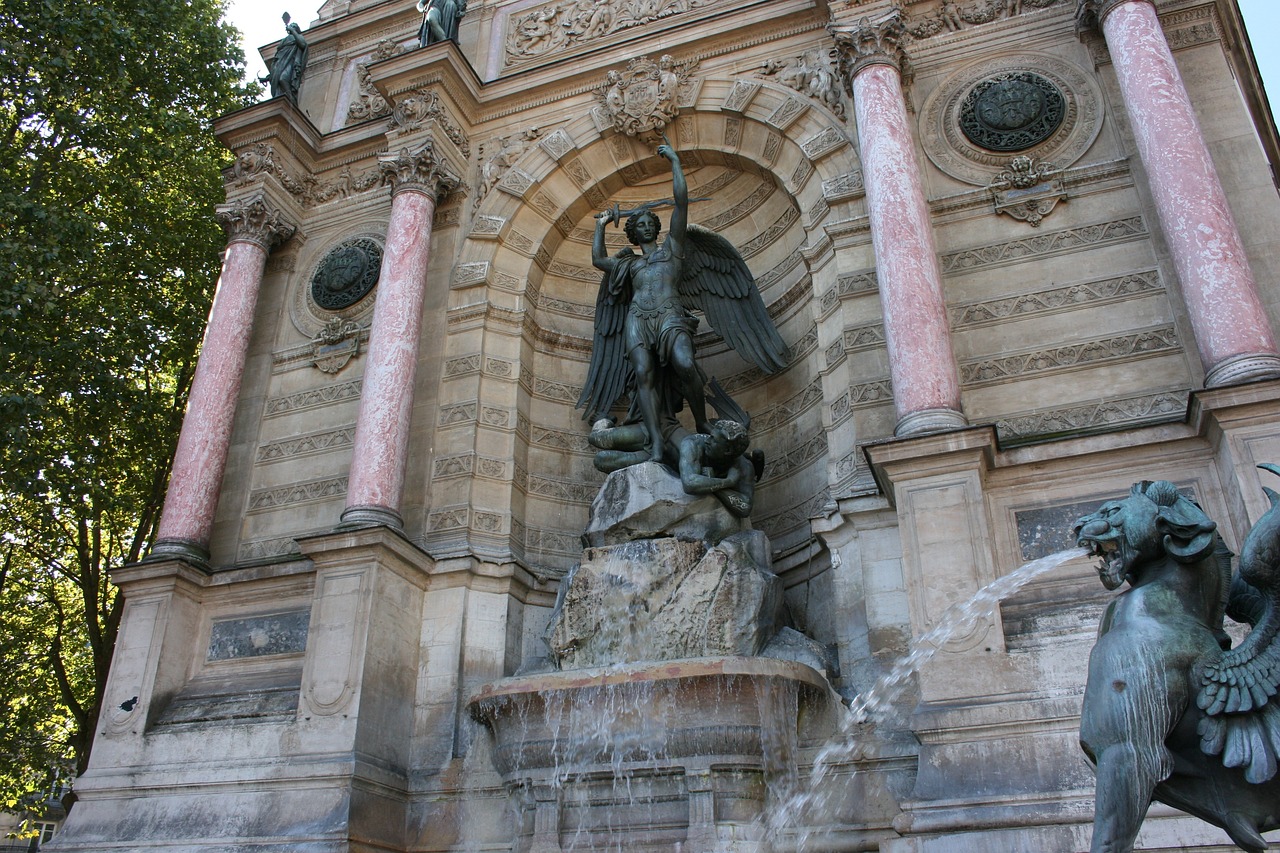 Saint Michael defeating the devil